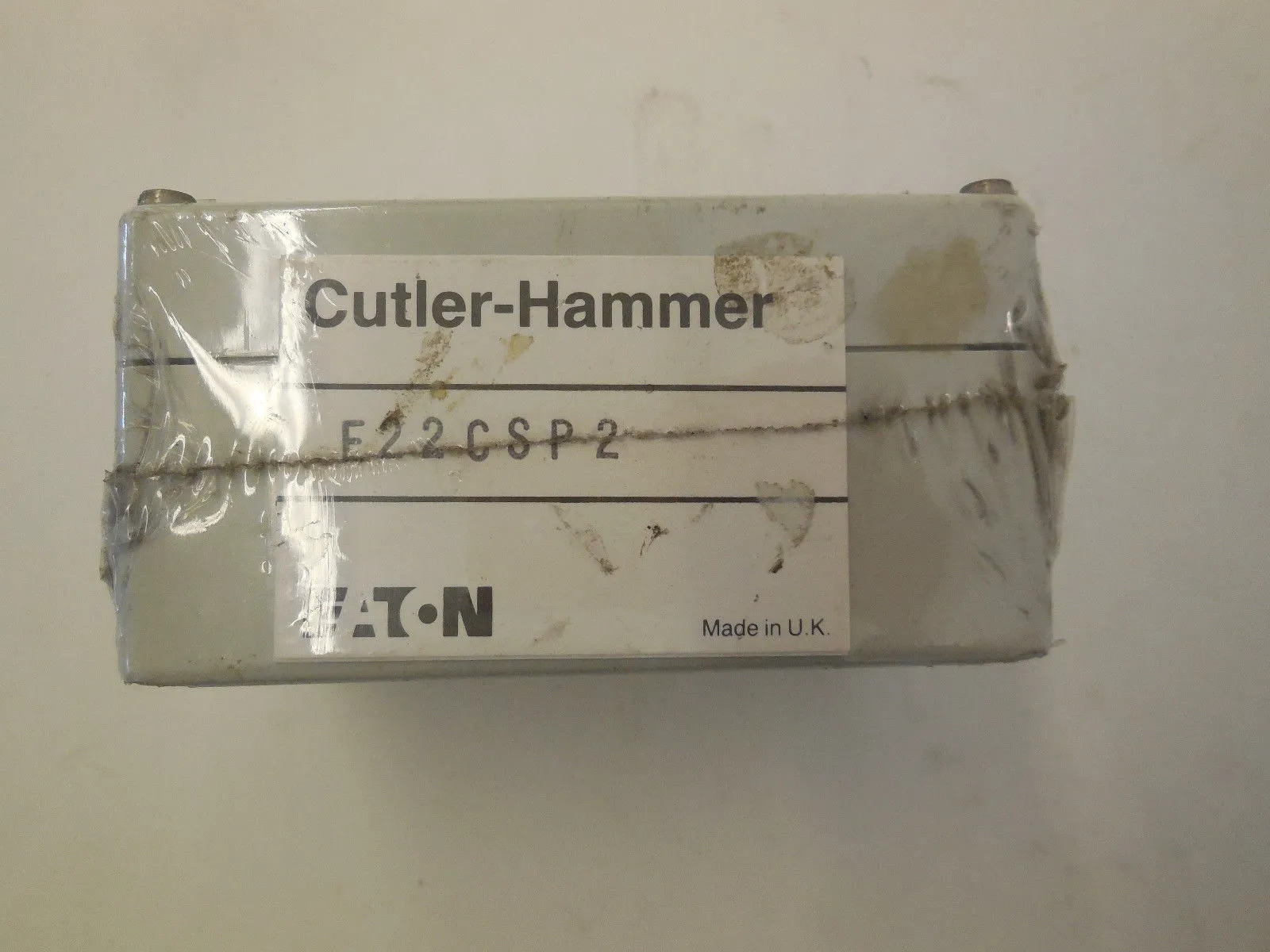NEW CUTLER HAMMER E22CSP2 PUSHBUTTON ENCLOSURE