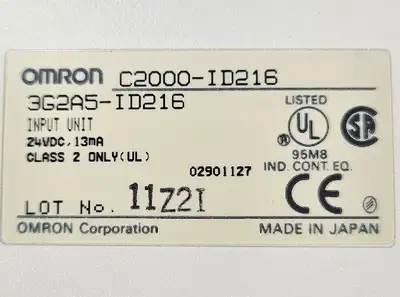 USED Omron OMRON C2000-ID216