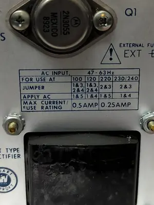 USED POWER-ONE HB5-3/OVP
