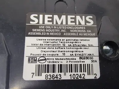 USED SIEMENS BQ2B030