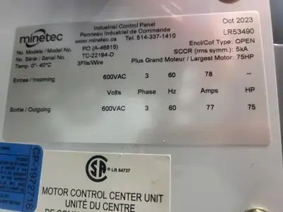 USED SQUARE D MODEL 6