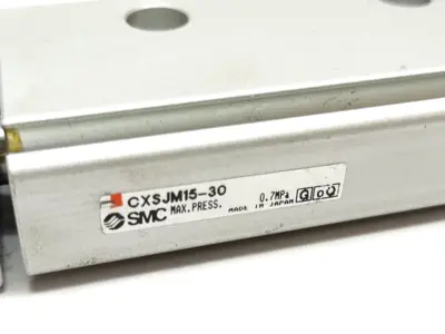 CXSJM15-30 | SMC  Compact Slide Bearing Cylinder 15mm Bore 30mm Stroke - Used