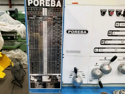 POREBA Hollow Spindle Engine Lathe