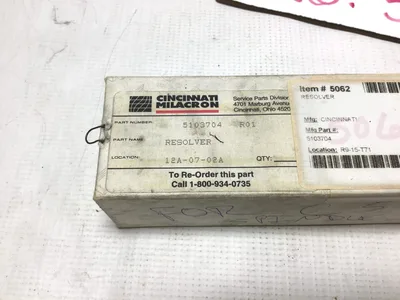 Cincinnati 11-BHW-31M Brushless Resolver 1 Phase Rotor 6.5V 2 Phase Stator 6.2V