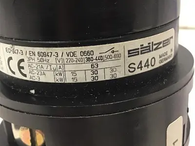 USED SALZER S440