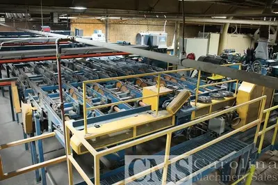 USED LICO 5-SAW RIP SYSTEM WITH SCANNING