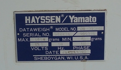 USED YAMATO ADW-323-RB