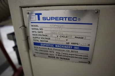 Used SUPERTEC STP-618M Reciprocating Surface Grinders Minnesota US | Machinesused.com #1443927