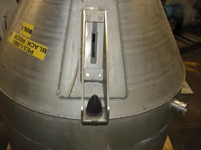 SPC7562  Bin Hopper Silo 23 cu.ft., bulk storage bin, Stainless Steel