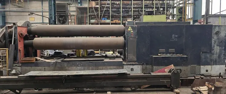 Used 1982 PIESOK XZMP 3150/16 Plate Bending Rolls including Pinch CZ | Amaron s.r.o. #1061671