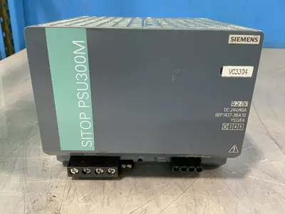 Used SIEMENS 6EP14373BA10 DIN Rail Power Supplies Ohio US | HGR 24 #1520833