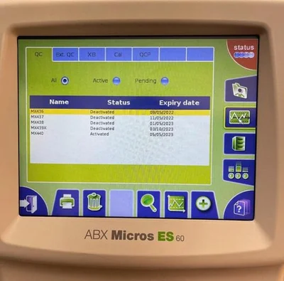 USED HORIBA MICROS ES 60