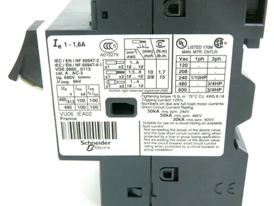 NEW TELEMECANIQUE GV2-ME06 CIRCUIT BREAKER GV2ME06