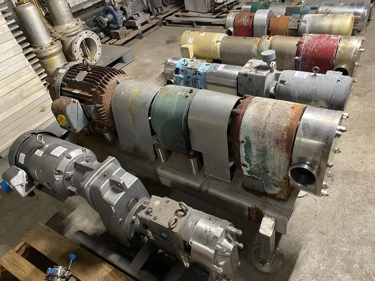 Used USED SANITARY ROTARY PUMP _UNKNOWN_ Rotary Pumps North Carolina US | DH Griffin Used Equipment #1383785