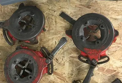 2550-700 Ridgid Automatic Pipe Threading Machine, Model #801