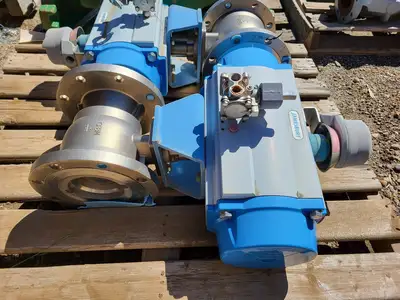 6" CF8M Ball Valve w/ Actuator