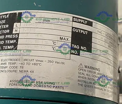 USED YOKOGAWA ADMAG AXF MAGNETIC FLOWMETER AXF005C-E1 CE1N-GUN1-21B