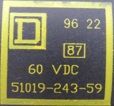 USED SQUARE D 8503-MG0-1 CONTACTOR 300A 60VDC COIL SER A SIZE 5 8503MG01