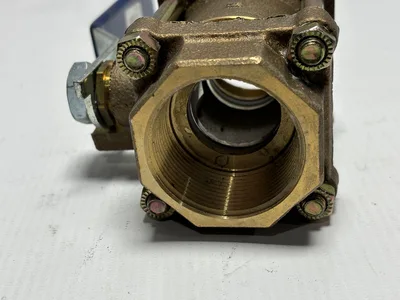 NIBCO T-590-Y-1-1/2 THD BALL VALVE 3-PIECE TYPE NPT THD 600 CWP