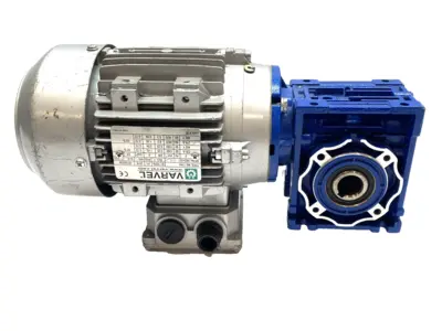 Used Varvel Motor w/ Lenze GSN04-1NHAR Worm Gearbox 33RPM 0.25kW Speed Reducers Michigan US | Maverick Industrial Sales #1395950