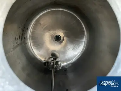 USED Alloy Fabricators 100 Gal Alloy Fab Tank, 316L S/S, 15#