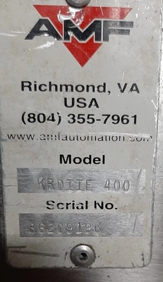 Used AMF KRDIIE 400 Dough Dividers California US | BakeryEquipment.com #1554833