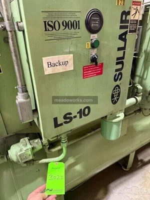 Used SULLAIR LS-10 Rotary Screw & Sliding Vane Air Compressors Illinois US | Meadoworks #1492193