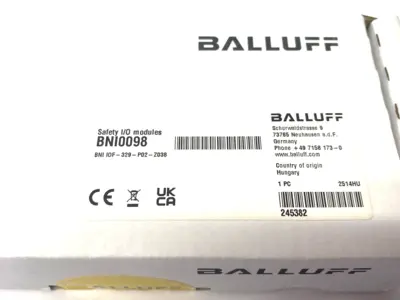 New | in-Stock Balluff PROFIsafe over IO-Link Sensor/Actuator Hub, Safe Line PLC Processors Michigan US | Maverick Industrial Sales #1389825