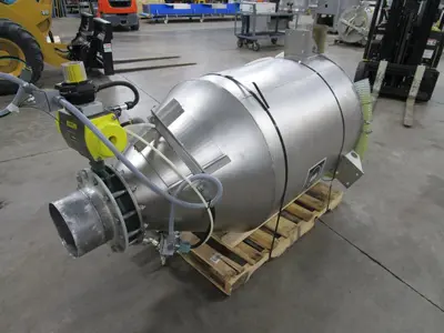 Smoot SS Scaling Hopper w/ Load Cells, Readout, and Control Panel