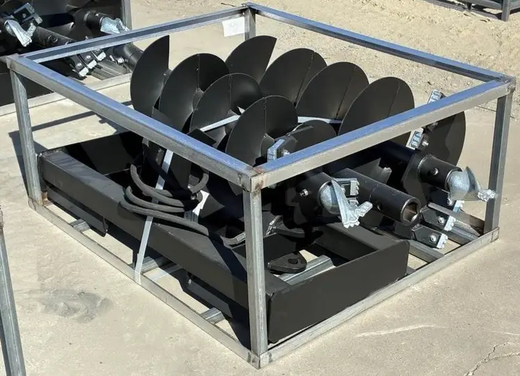 New | in-Stock JCT AUGER ATTACHMENT Skid Augers Utah US | Global Remarketing #1285976