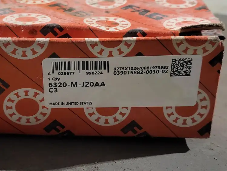 New | in-Stock FAG 6320-M-J20AA-C3 Bearings British Columbia CA | Lenmark #479390
