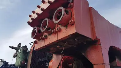 USED K&T MANUFACTURING 160 4X5 TRIPLEX PUMP