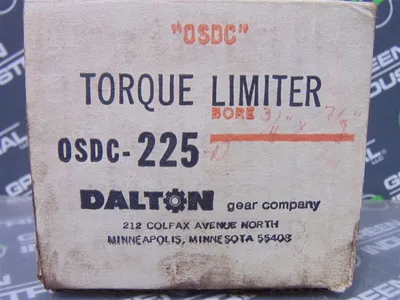 Dalton Gear Company OSDC-225-D Torque Limiter 3/4"x7/8" Bore New NIB