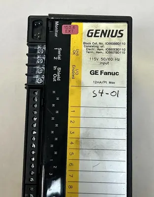 USED GE FANUC IC660BBD110