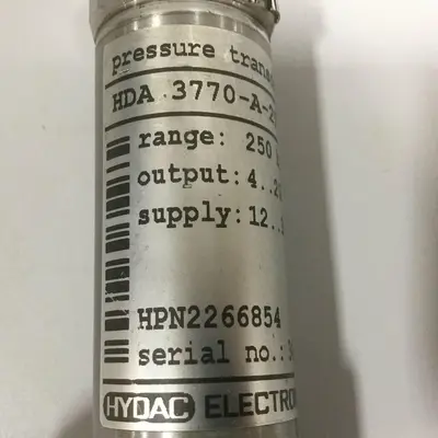 USED HYDAC HDA 3770-A-250-188