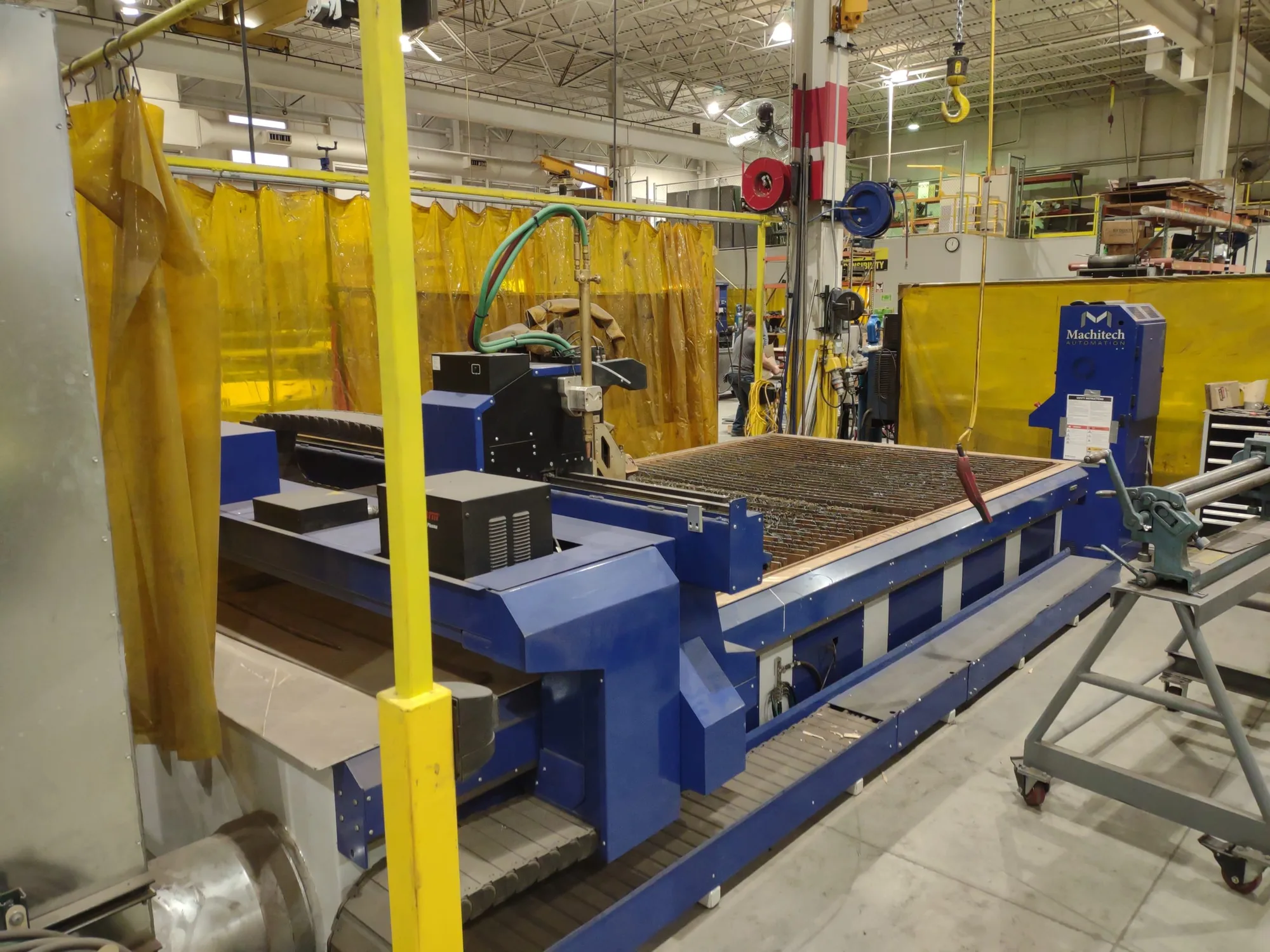 Used Machitech Automation Diamond-Cut Plasma Table