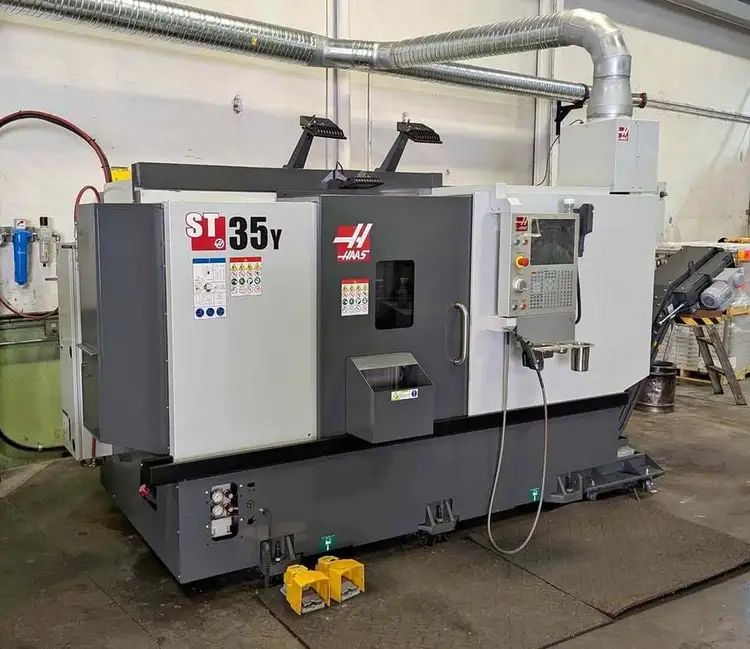 Used 2022 HAAS ST-35Y CNC Lathes British Columbia CA | Lenmark #834790
