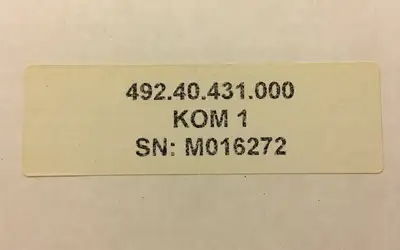 TRUTZSCHLER KOM 1 CIRCUIT BOARD 492-40.230.001 492-40.431.000 492-40.230.002. 3A