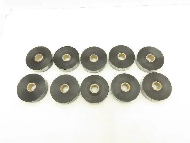 1"x 1000' Hot Stamp Ribbon Coding Foil Black  Lot of 10 Rolls