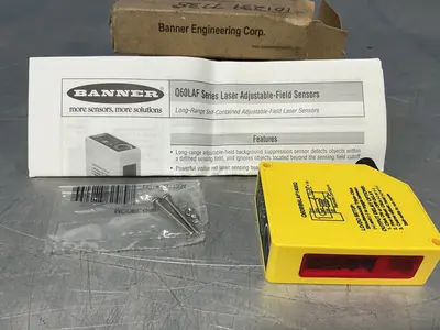 Used BANNER ENGINEERING Q60BB6LAF1400Q Photoelectric Sensors Ohio US | HGR 24 #1549551