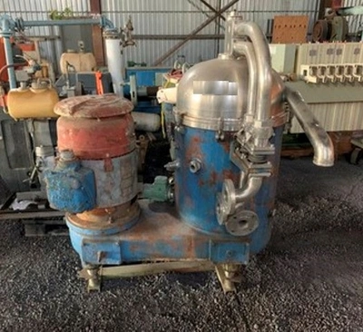 Westfalia TA 140-02-576 separator, 316SS.