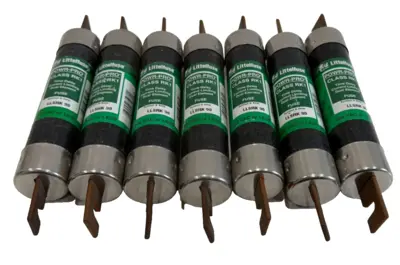 LOT OF 7 LITTELFUSE LLSRK 90 TIME DELAY FUSES CLASS RK1