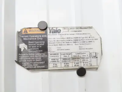 Yale Forklift Throttle Accelerator Pedal Bracket & Potentiometer Off ERC100HHN