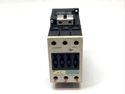 Used Siemens Contactor Starter 24VDC w/ 3RT1926-1BB00 Surge Suppressor PLC Contactors Michigan US | Maverick Industrial Sales #1393125