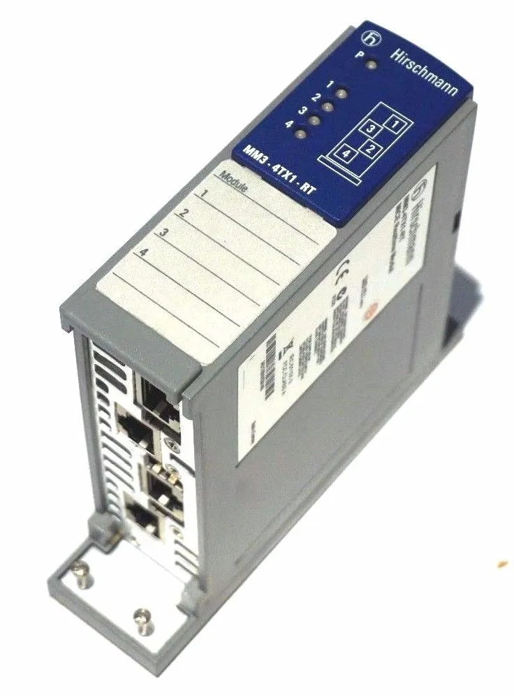 NEW HIRSCHMANN MM3-4TX1-RT MICE REALTIME MODULE MM34TX1RT