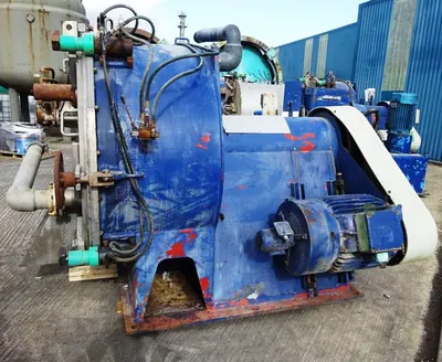 (7) Luwa-Heine HSZ 412 peeler centrifuges, Titanium.