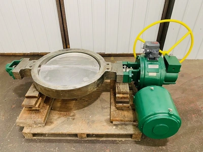 Fisher 30" type 8510 Butterfly Control Valve