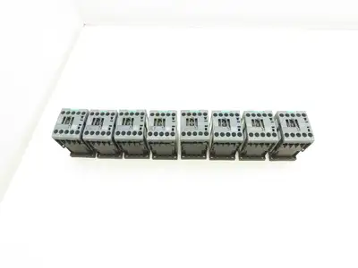 Siemens 3RT20161BB41 Power Contactor 24V Coil 600VAC 20A 3PH Lot Of 8