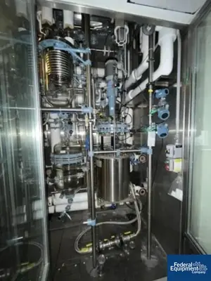 USED BUCHI 107/107 Liter Buchi Kilo Lab Reactor Train System, Glass Lined