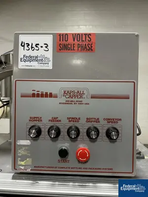 USED Kaps All Kaps All Capper, Model E
